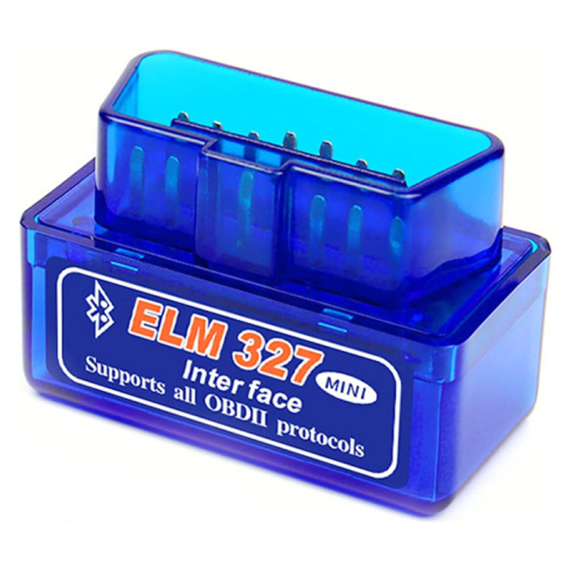 Interfata OBD II ELM327 Profesionala SUPER TRENDS®, Diagnoza Auto Multimarca, Bluetooth V2.1, Albastra
