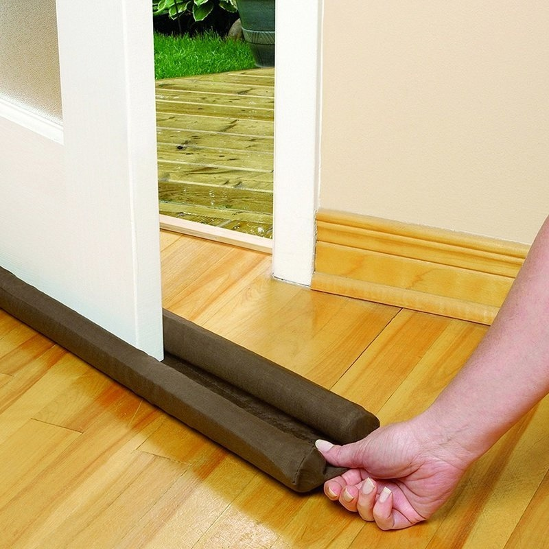 Protectie Pentru Usi si Ferestre Contra Curentului de Aer SUPER TRENDS®, Ajustabila, Maro