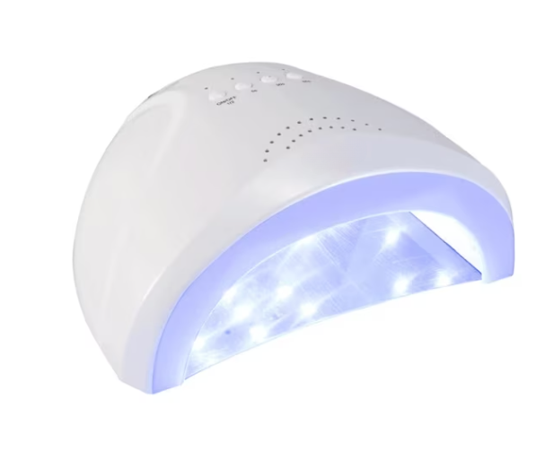 Lampa LED UV Unghii Semipermanente SUPER TRENDS®, 48W, Uscare Rapida, Senzori, Alb Mat