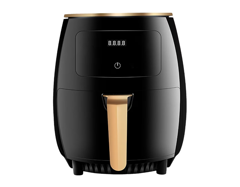 Friteuza Fara Ulei Air Fryer SUPER TRENDS®, 2400W, Capacitate 6L, 8 Programe de Gatire, Temperatura Maxima 210˚C, Pastrare la Cald, Afisaj Digital