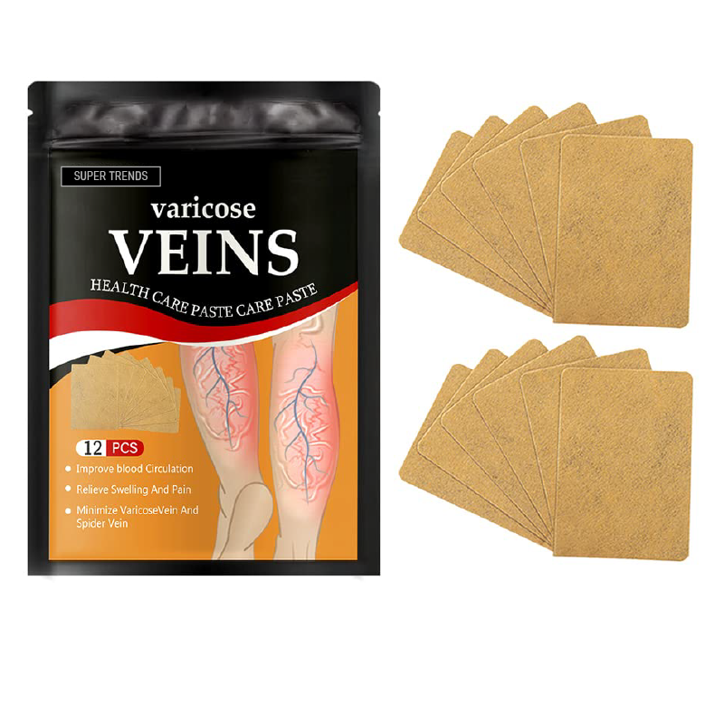 36 PLASTURI + PLASTURI 36 GRATIS Plasturi Pentru Varice SUPER TRENDS®, Pentru Repararea Venelor Tip Panza de Paianjen, Indepartarea Varicelor