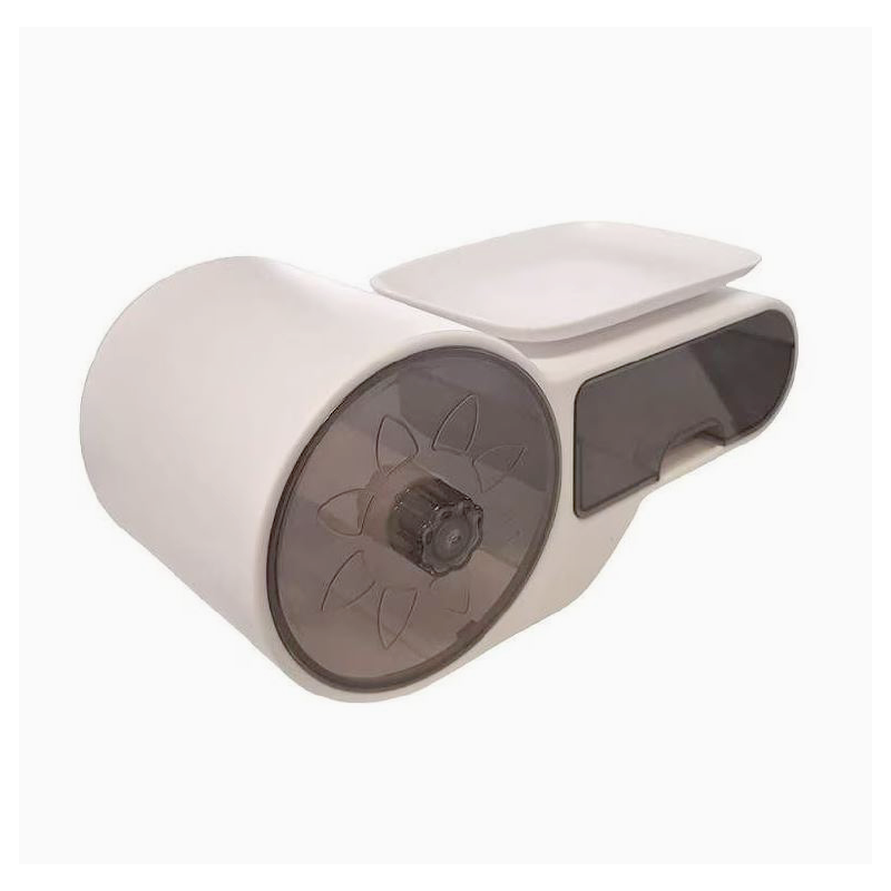 Suport Multifunctional Pentru Hartie Igienica SUPER TRENDS®, cu Cutie de Depozitare, Alb