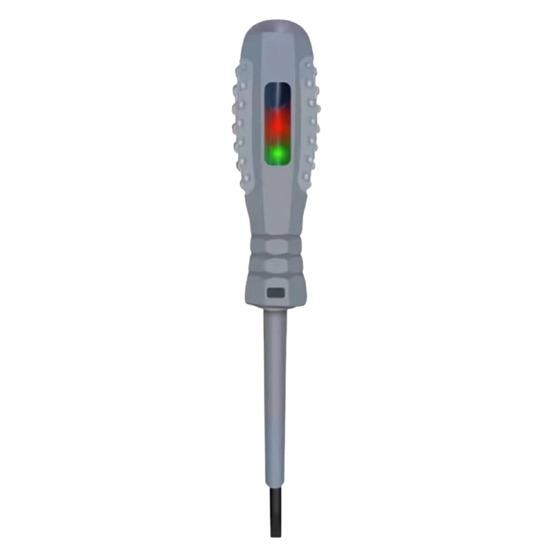 Tester de Tensiune tip Creion SUPER TRENDS®, Pentru Detectarea Rapida a Tensiunii si Testarea Circuitelor, Varf Magnetic Plat, Poate fi Folosit ca Surubelnita, Lumina LED indicatoare dubla (verde si r
